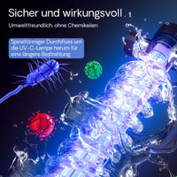 CUV-172 Chiarificatore acqua per laghetti Filtro luminoso 72W