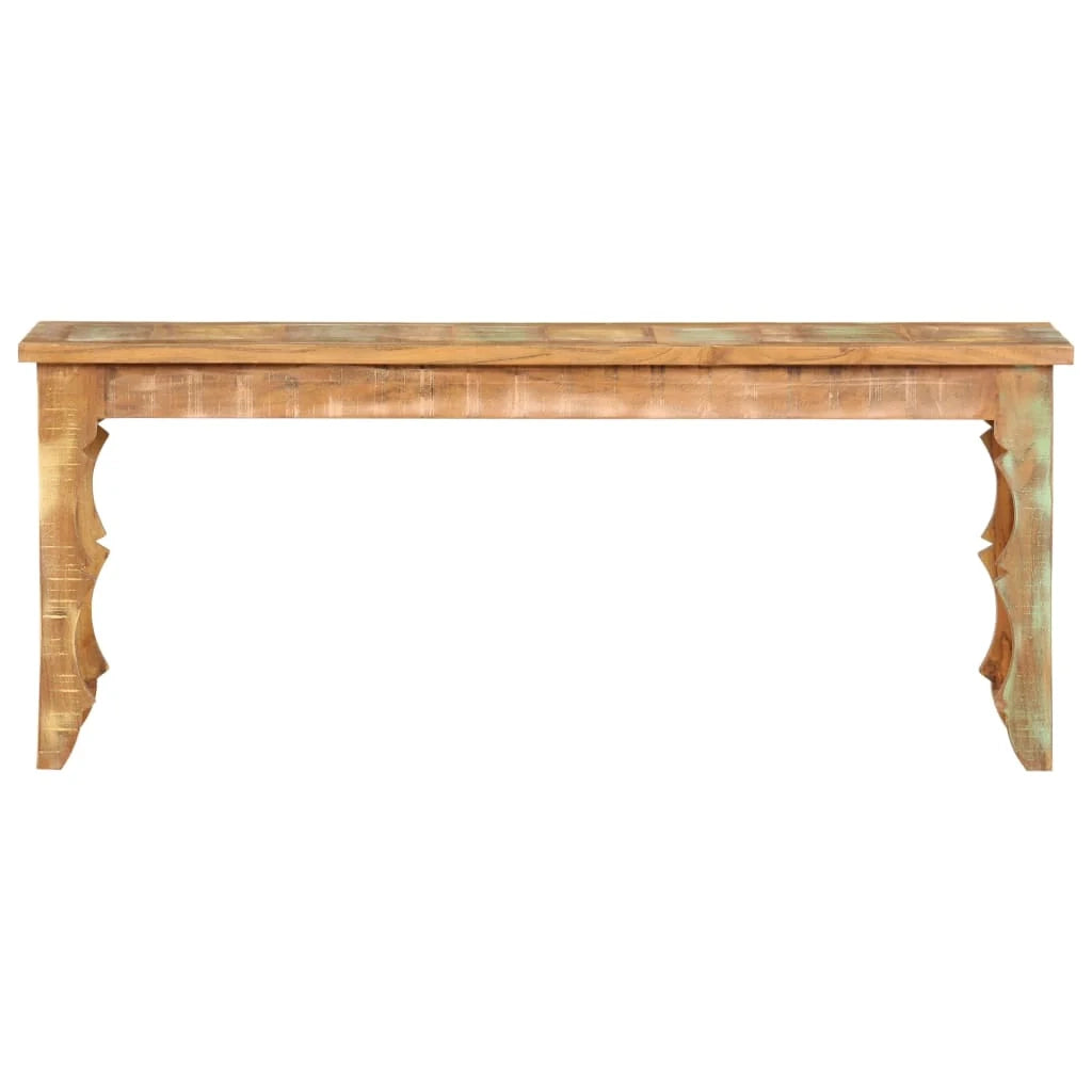 Panca 110 x 35 x 45 cm in legno massello di recupero 02_0011014