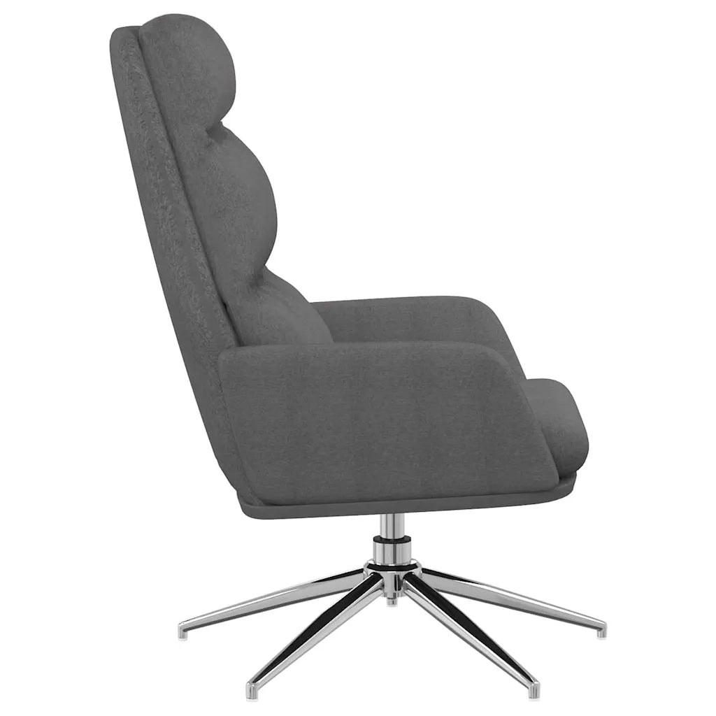 Poltrona Relax Grigio Chiaro in Tessuto 341130
