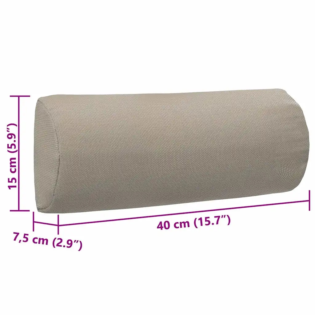 Poggiatesta per Sdraio Grigio Talpa 40x7,5x15 cm in Textilene 47934
