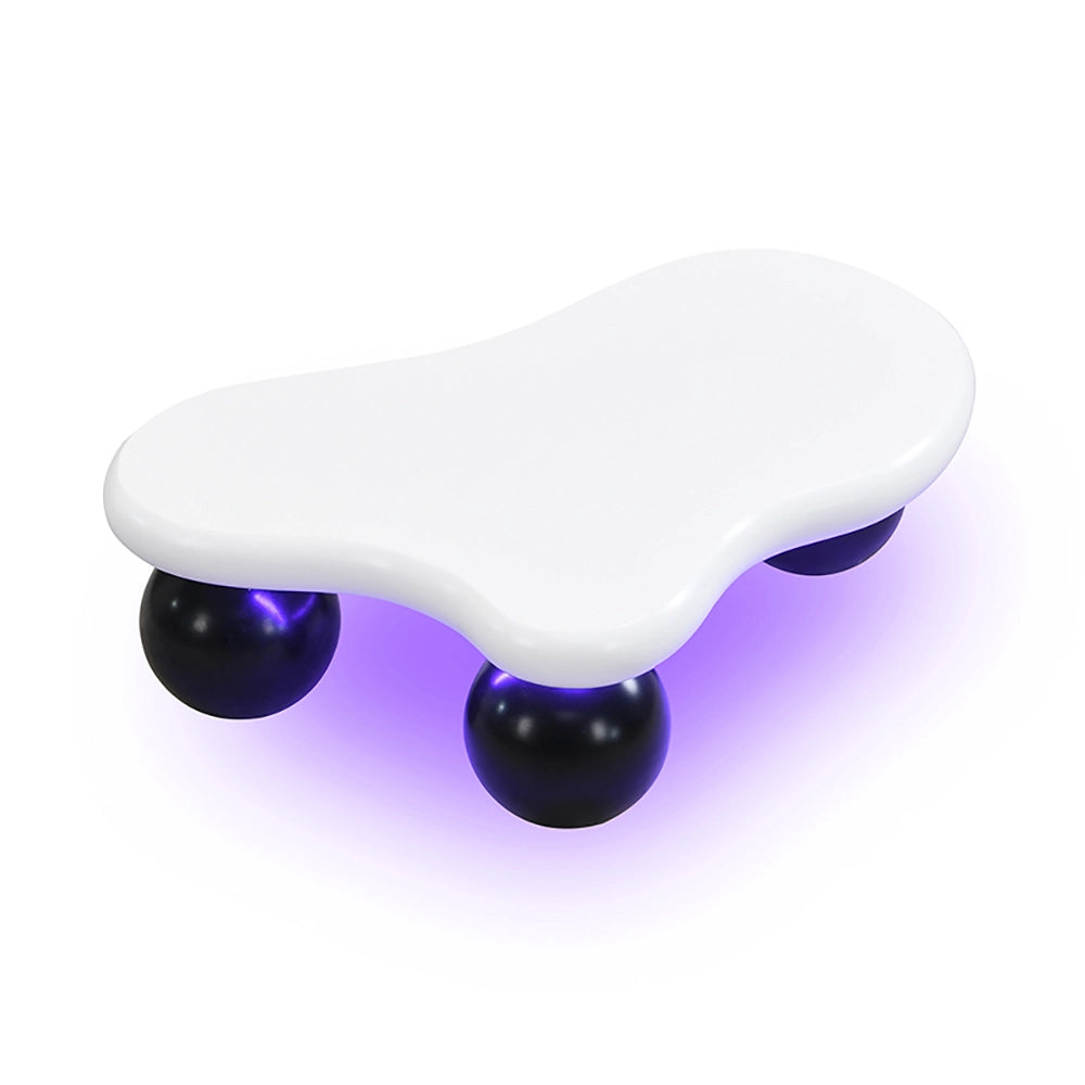 Tavolino-Xylo-Cloud LED 16 colori design nuage piedi tondi