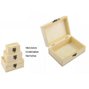 Trade Shop - Set 3 Scatole In Legno Decoupage Portagioie Matrioska Cofanetto 74015a Ly-10298 -