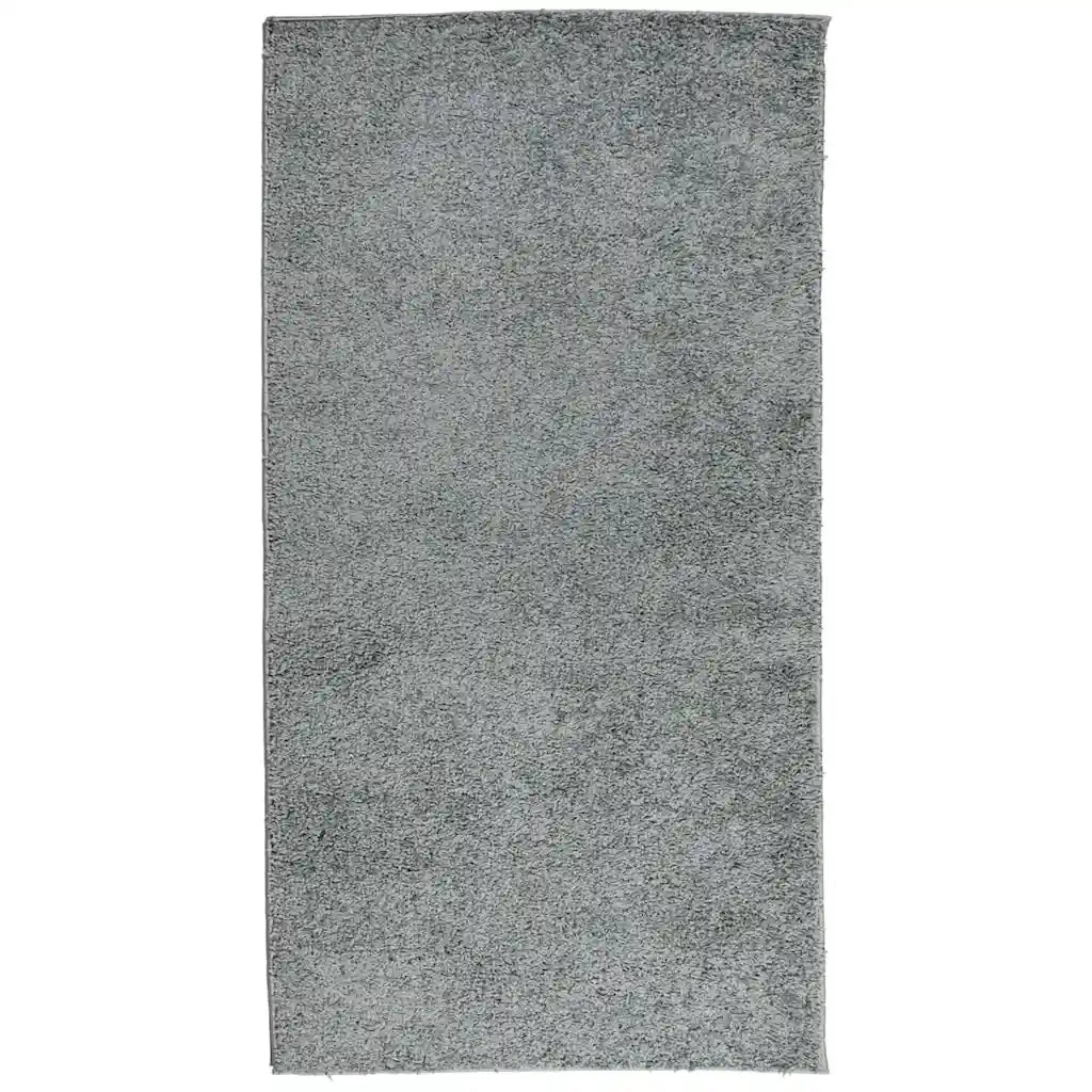 Tappeto del soggiorno | Tappeto Shaggy PAMPLONA a Pelo Lungo Moderno Verde 80x150 cm