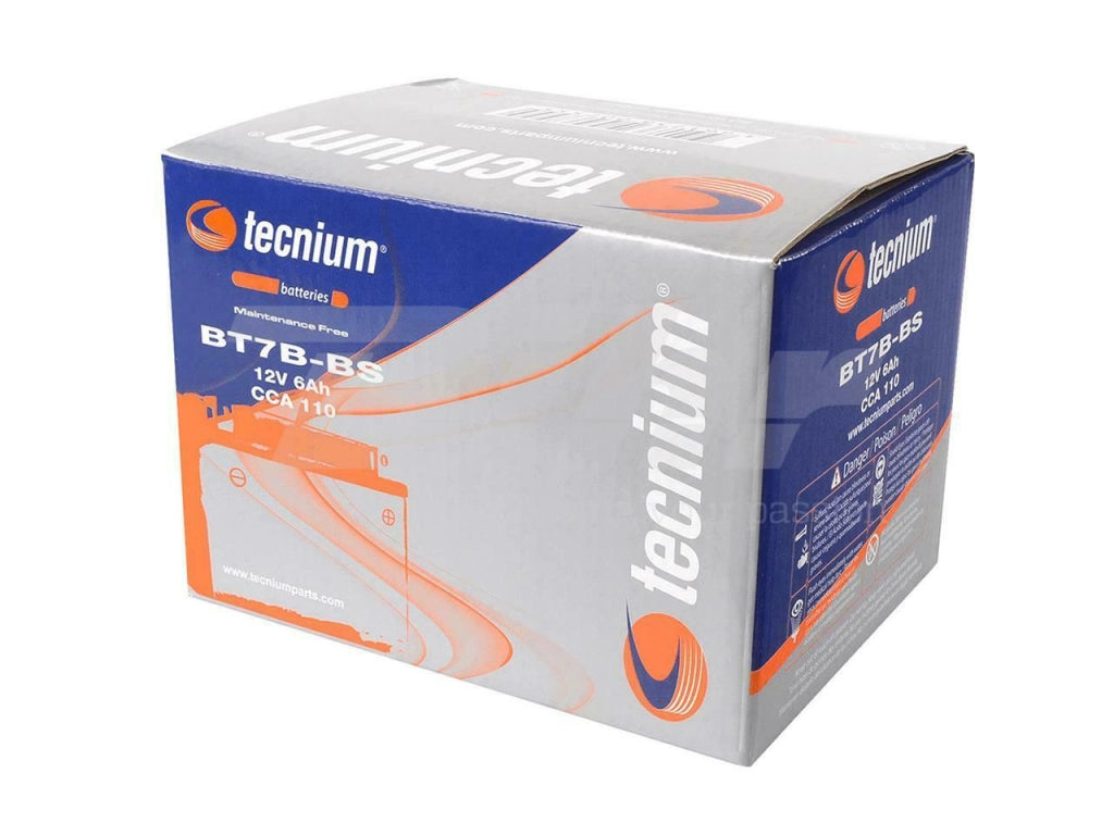 BATTERIA TECNIUM  BT7BBSC 12V 5,5AH COMPATIBILE CON  YT7B-BS
