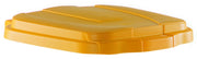 COPERCHIO P/PATTUMIERA 100 L GIALLO- 1,0 pz