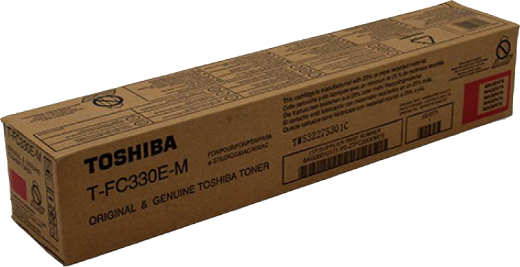 ORIGINAL Toshiba toner magenta T-FC330EM 6AG00009139 ~18100 Seiten