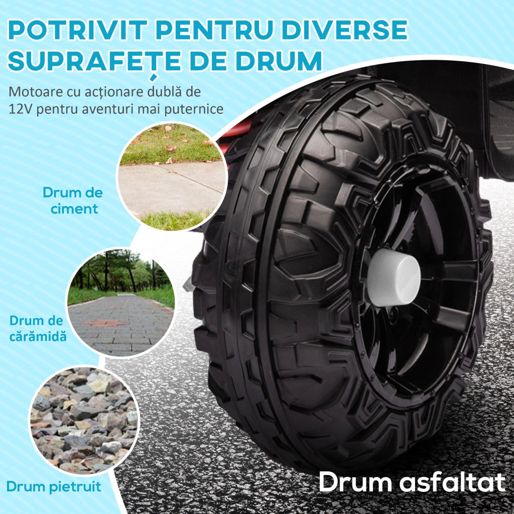 Giocattolo Quad per Bambini con Luci e Musica ¨C zephmum ¨C Bianco 50 Min