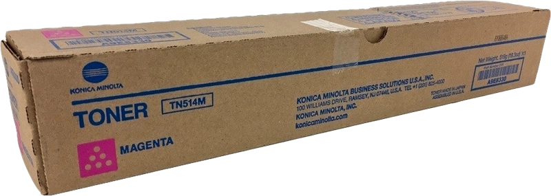 ORIGINAL Konica Minolta toner magenta A9E8350 TN-514M ~26000 Seiten