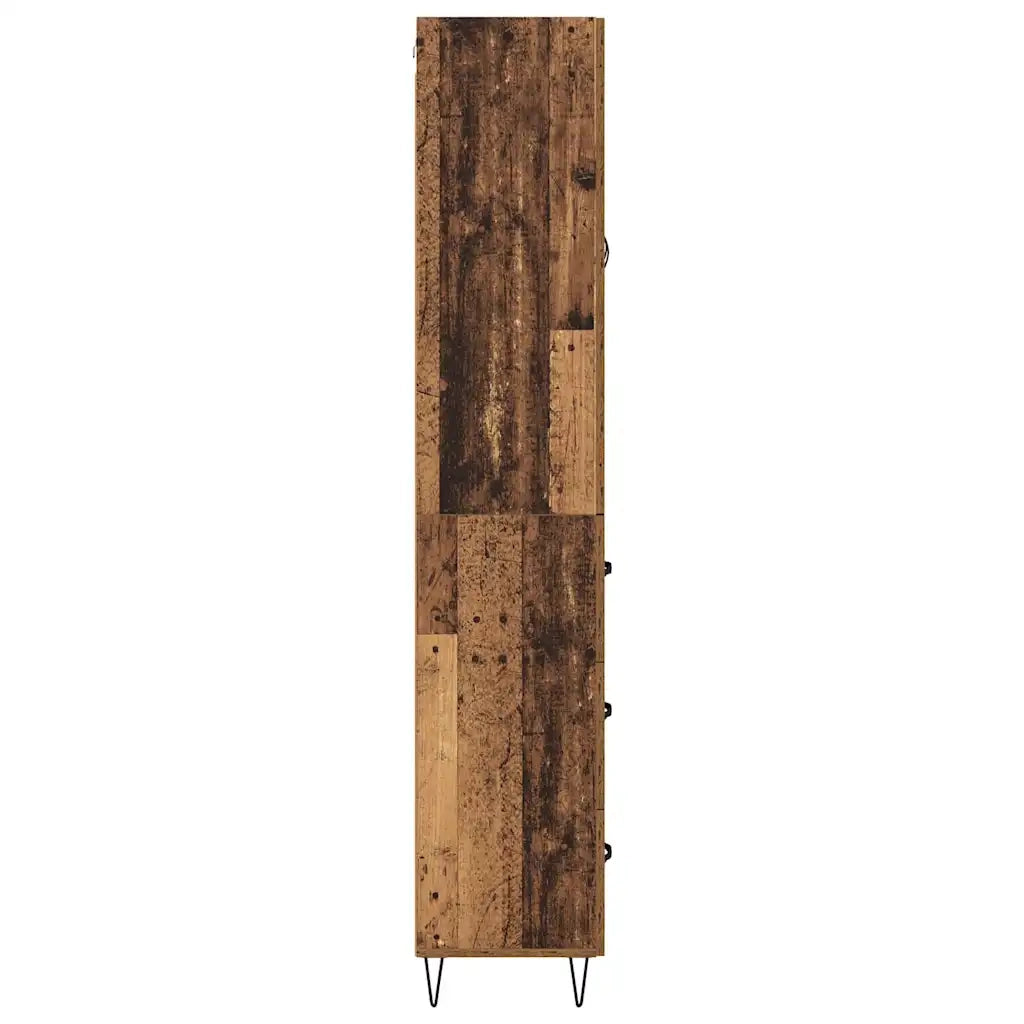 Credenza Legno vecchio 69,5 x 34 x 180 cm Legno multistrato 3415622