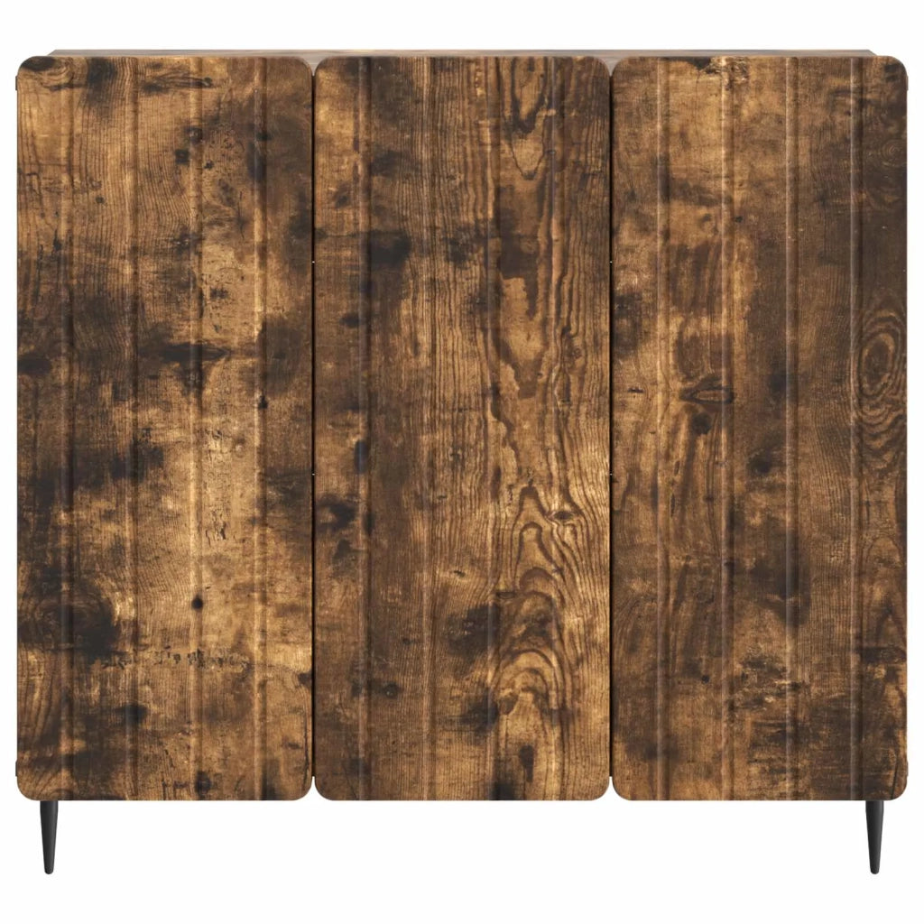 Credenza Rovere Fumo 89 x 34,5 x 82 cm Legno ingegnerizzato