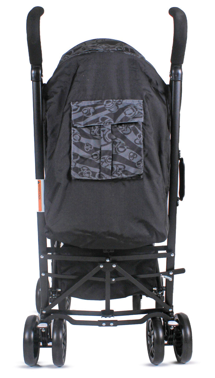 Passeggino Pieghevole per Bambini Barotti Zoom Nero/Grigio