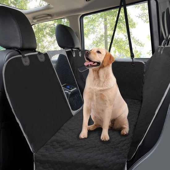 Telaio per Cani Auto Posteriore e Cassetta Porta Bagagli - 145 x 136 - Copertura - Asciugamano per Cani - Copertura per Cani Auto Posteriore - Protezione per Cassetta Porta Bagagli
