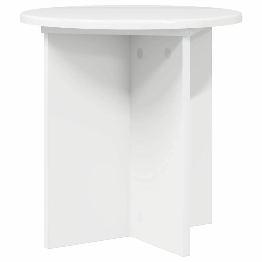 Supporto per piante 2 pcs Bianco Lucido 40 x 40 x 40 cm