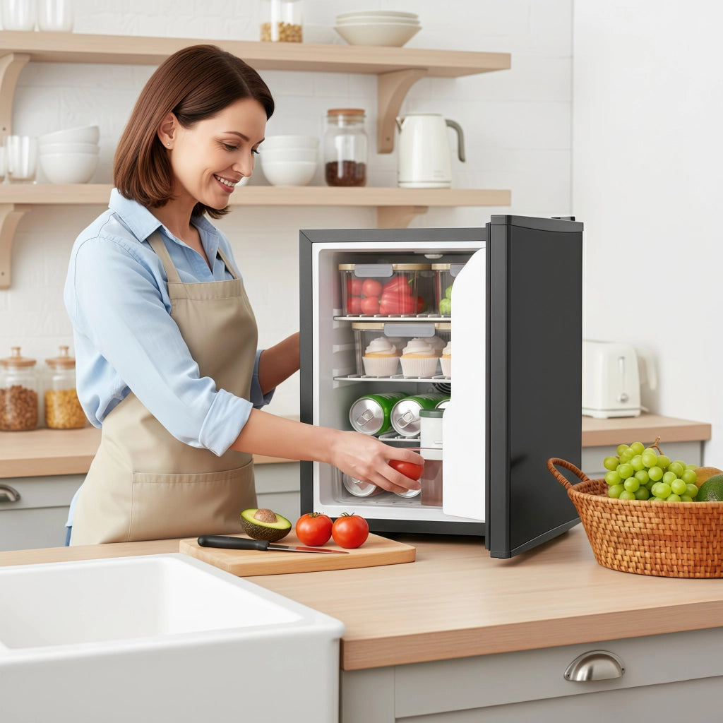 Mini Frigo 44L ¨C zephmum ¨C Nero 43x51x51.3cm