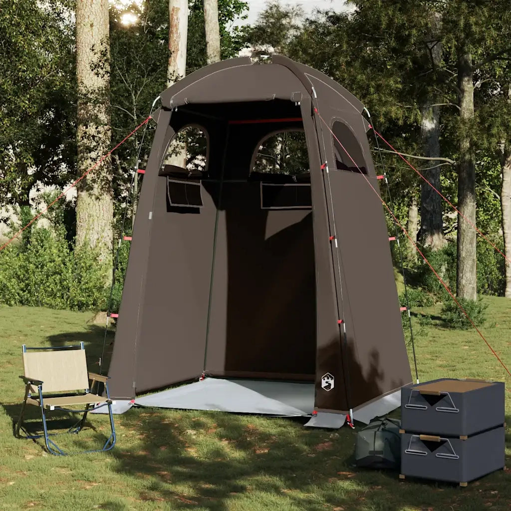 Tenda da Doccia-Tenda Doccia Portatile Marrone Impermeabile 428389
