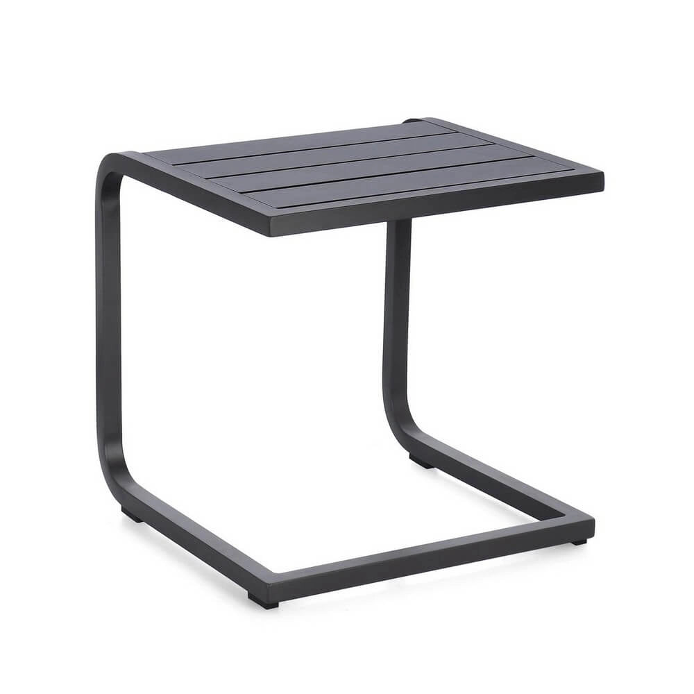 Set di 2 Tavolini da Giardino in Alluminio 40x40 cm - AURI
