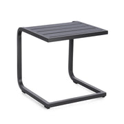 Set di 2 Tavolini da Giardino in Alluminio 40x40 cm - AURI