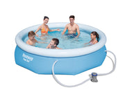 PISCINA GONFIABILE CON POMPA 305XH76 CM 57270- BESTWAY- 1,0 pz