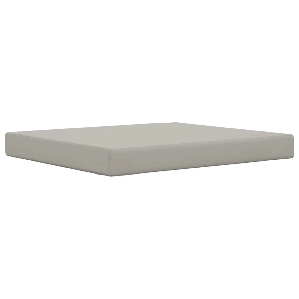 Cuscino per divano da esterno 2 pcs Grigio Poliestere