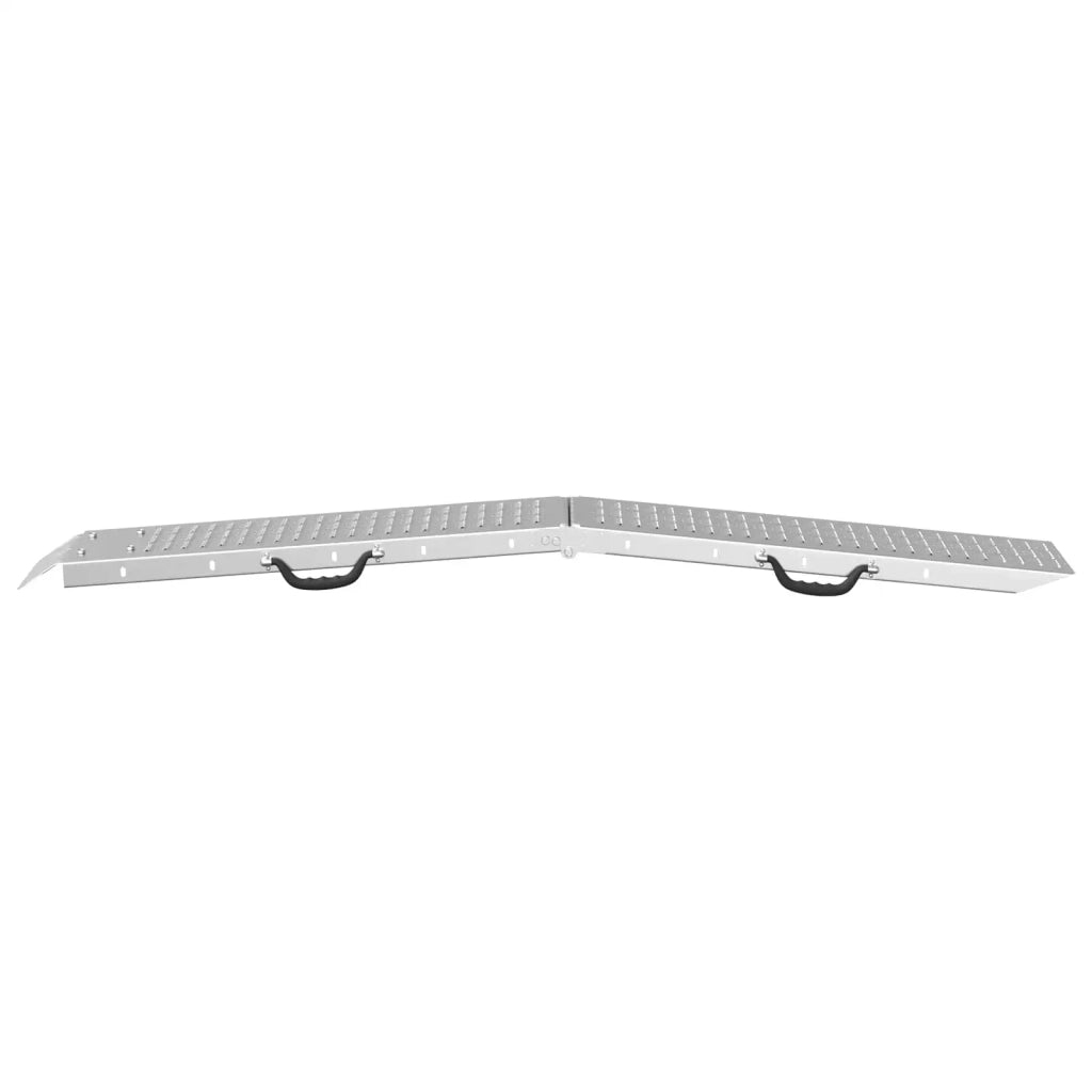 Rampe Pieghevoli 200kg per rampa 2 pz Argento Acciaio zincato CFW8881449