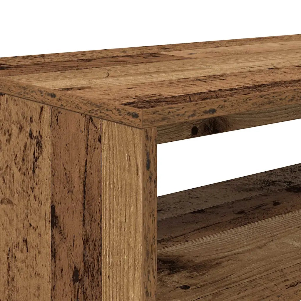 Mobile Porta TV Legno Antico 80x40x40 cm in Legno Multistrato 859116