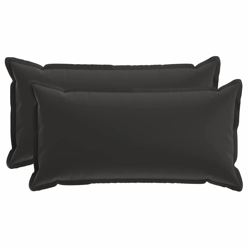Federa 2 pz HOUTEN Nero 40 x 80 cm Poliestere 918280