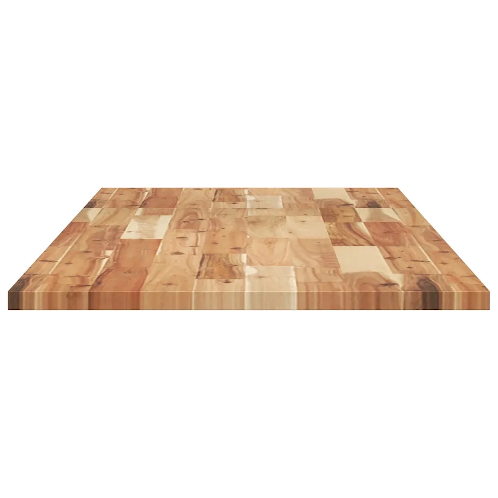 vidaXL Piano Tavolo Rettangolare 120x50x2cm Legno Massello di Acacia