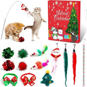 Calendario per gatti 2025 - 12 giorni calendario interattivo giocattoli per gatti a Natale - Un sorprendente regalo di Natale per gli appassionati di gatti