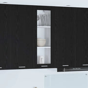 Armadio pensile Rovere Nero 40 x 31 x 100 cm Legno multistrato