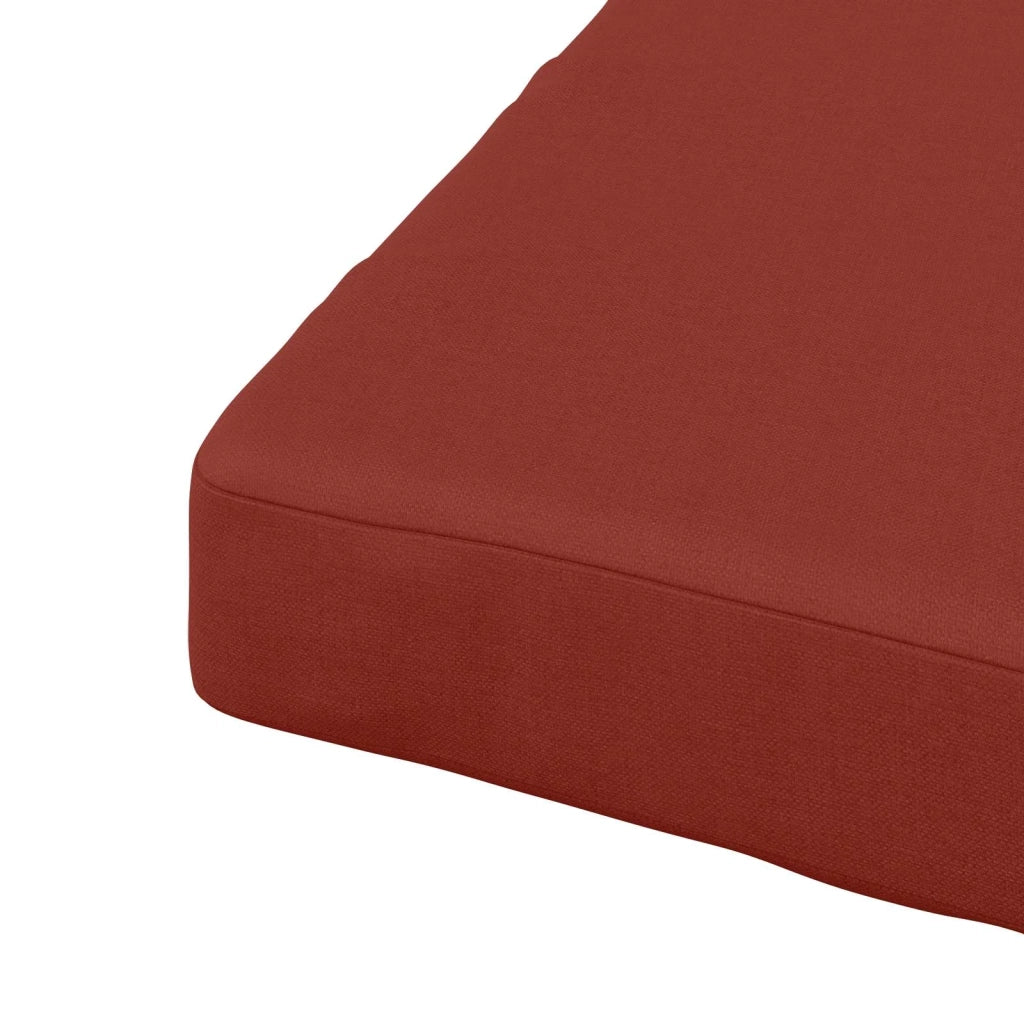 Cuscini per Sedia in 4 Pezzi SOEST 4 pz 100% Poliestere Rosso 944390