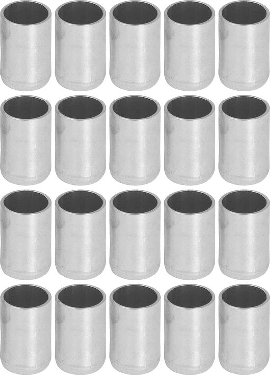 Kit di Copertura per Condizionatore d'Aria Comune per Auto, 20 pezzi - Copertura in Alluminio - Alta Resistenza - Copertura per Condizionatore d'Aria Comune per Auto - per Auto - 3-8-1-2-5-8-6-8in.