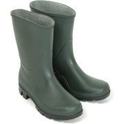 STIVALI DA LAVORO PVC BASSO GOMMA VERDE IMPERMEABILI AGRICOLTURA CACCIA PESCA N.46 4F