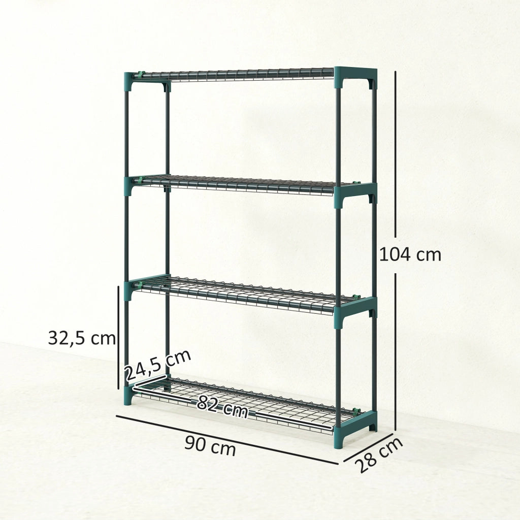 Tavolino da caff¨¨ ¨C zephmum ¨C verde, metallo, 90x28x104