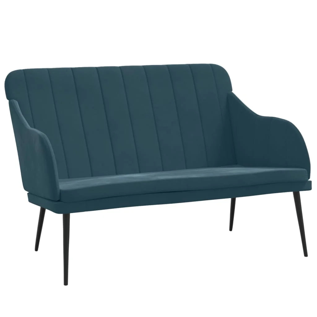 Panca/panca 110 x 76 x 80 cm velluto blu 02_0010510