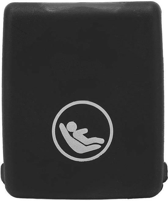Copertura Isofix Duratura - Adatta per Modelli 2017-2022 - Design Lusso Nero - Soluzione Affidabile - Protezione Punti di Fermo Bambino - Sedile per Bambini