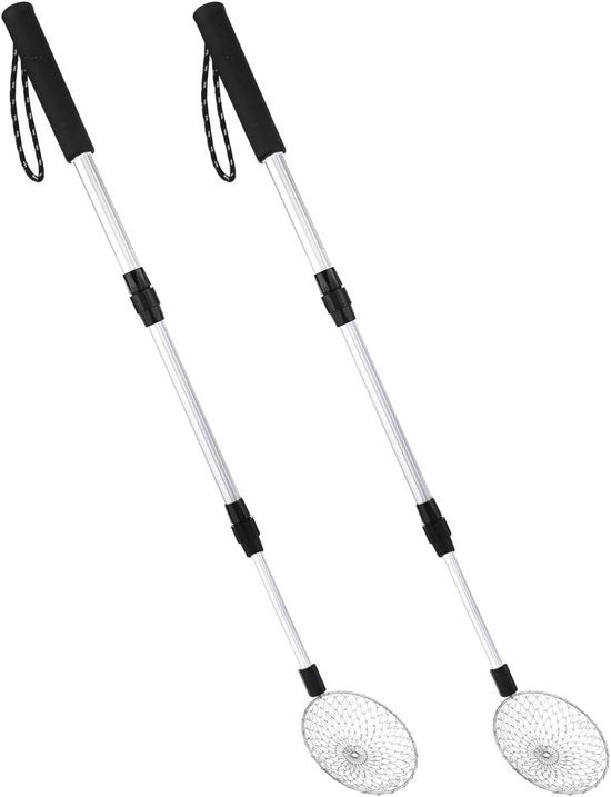 Scoopa multifunzionale per gatti 52-99cm Manubrio extra lungo per raccogliere conchiglie sassi e pietre - 11cm coda di cucchiaio.