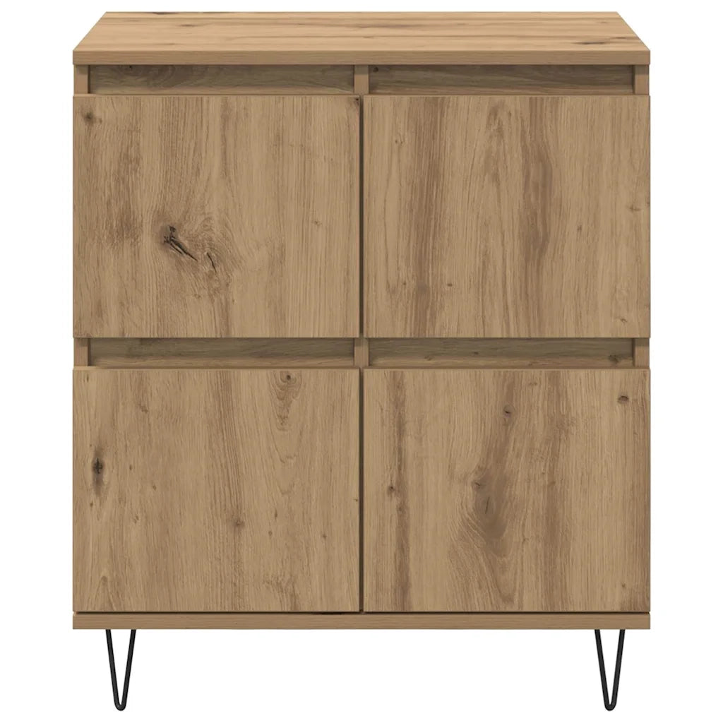 vidaXL Sideboards 3 pcs rovere artigianale 180 x 35 x 70 cm