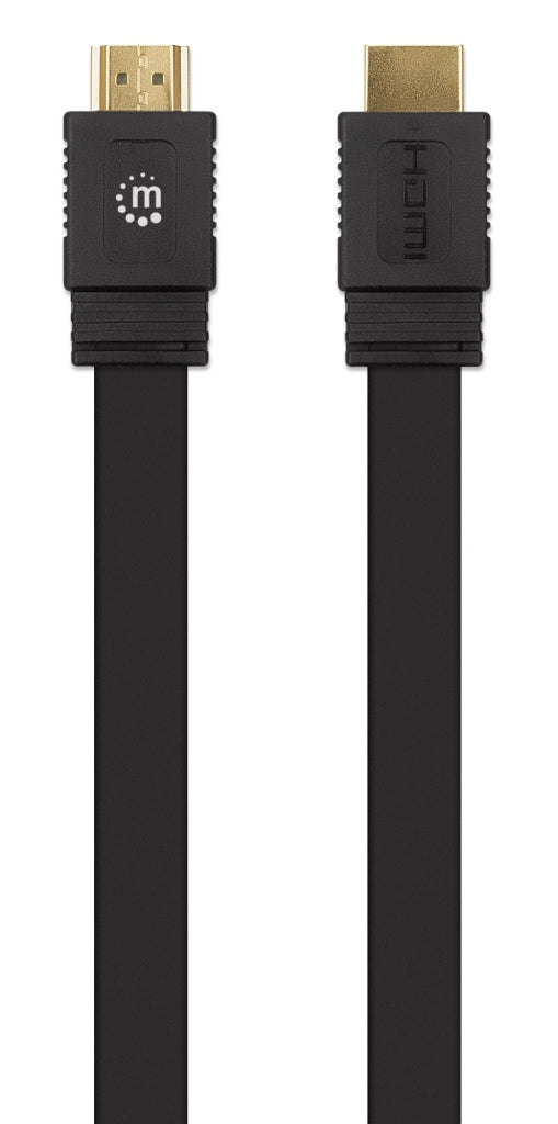 Cavo HDMI High Speed With Ethernet Piatto 15m nero
