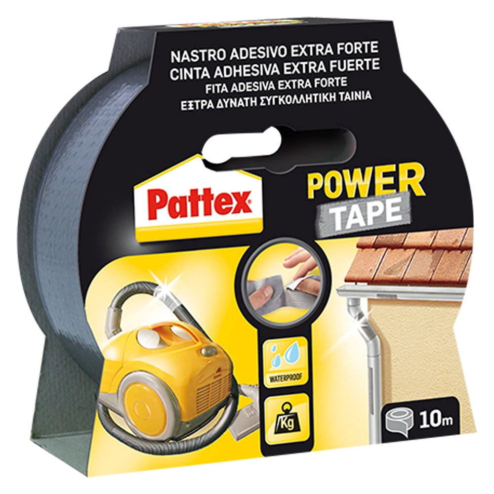 NASTRO TELATO 'PATTEX' mm 50 x mt. 10 - colore grigio  - PATTEX