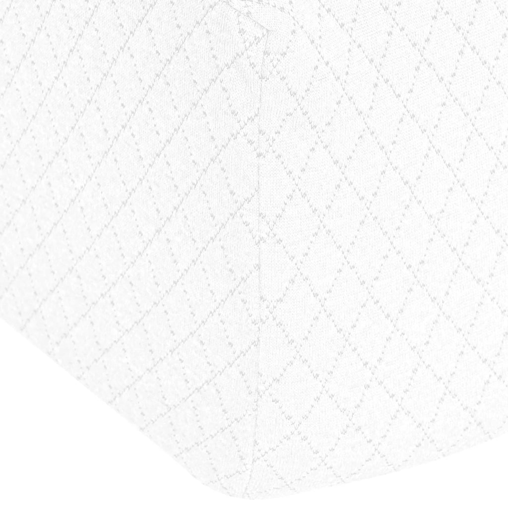Cuscino a Wedge Bianco 69 x 64 x 19 cm Schiuma Memory CFW2067975
