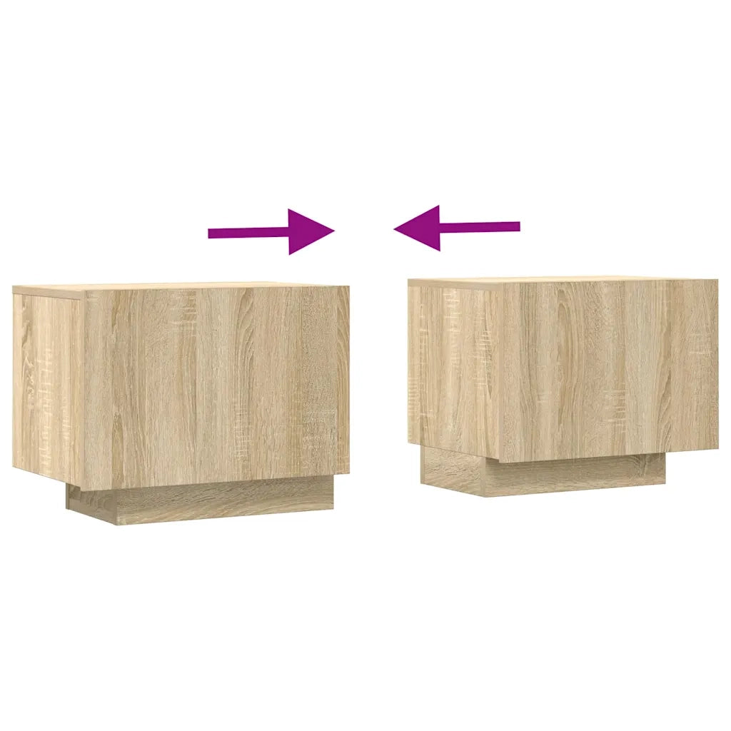 Mobile per TV Rovere Sonoma 100x35x40 cm Legno Multistrato 804439