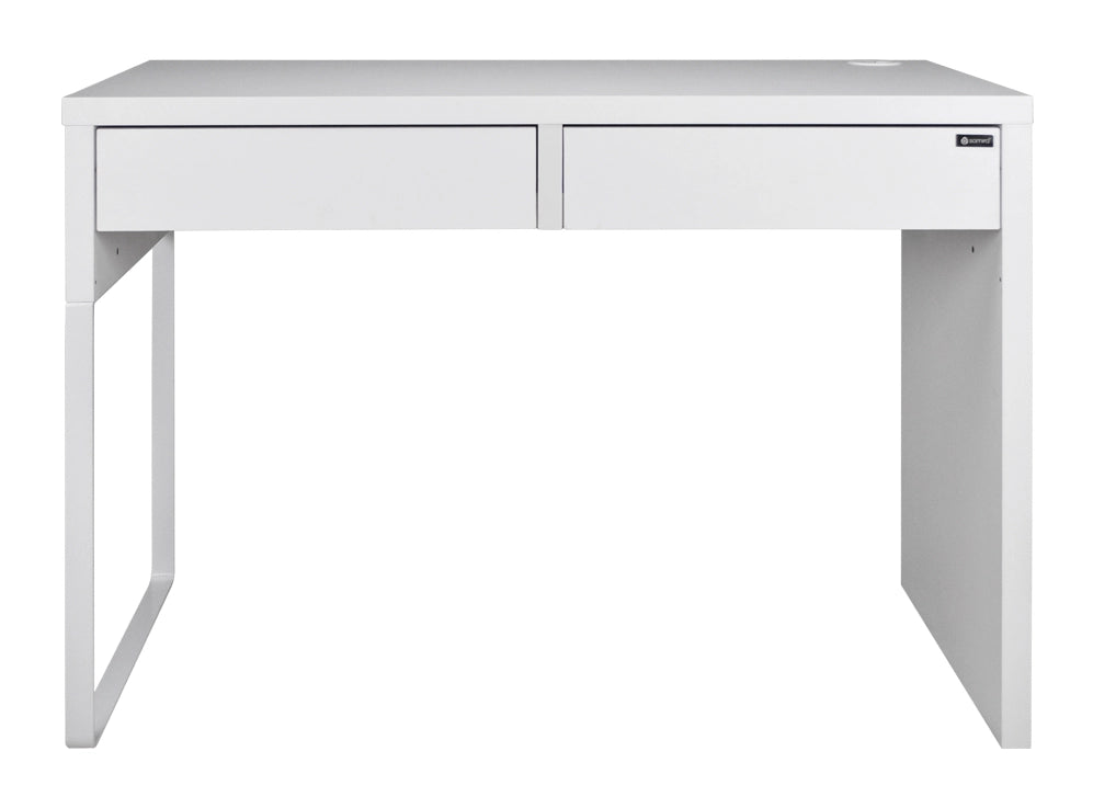 Scrivania per ufficio, scrivania con cassetti colore bianco - Iside - SC08IS