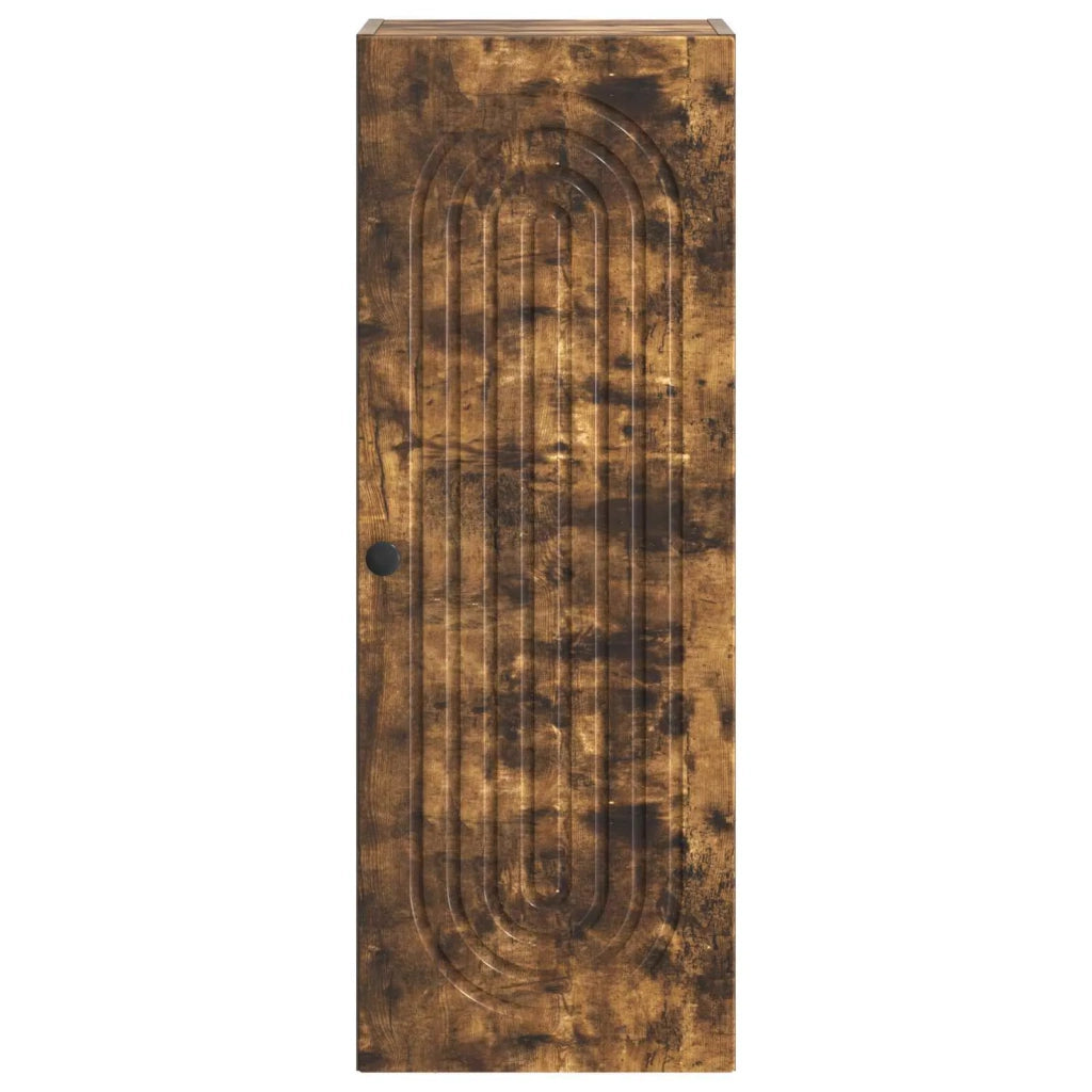 Mobiletto a muro Rovere Fumo 33 x 34,5 x 90 cm