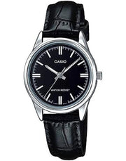 CASIO COLLECTION Mod. ONLY TIME LADY, LEATHER - BLACK
