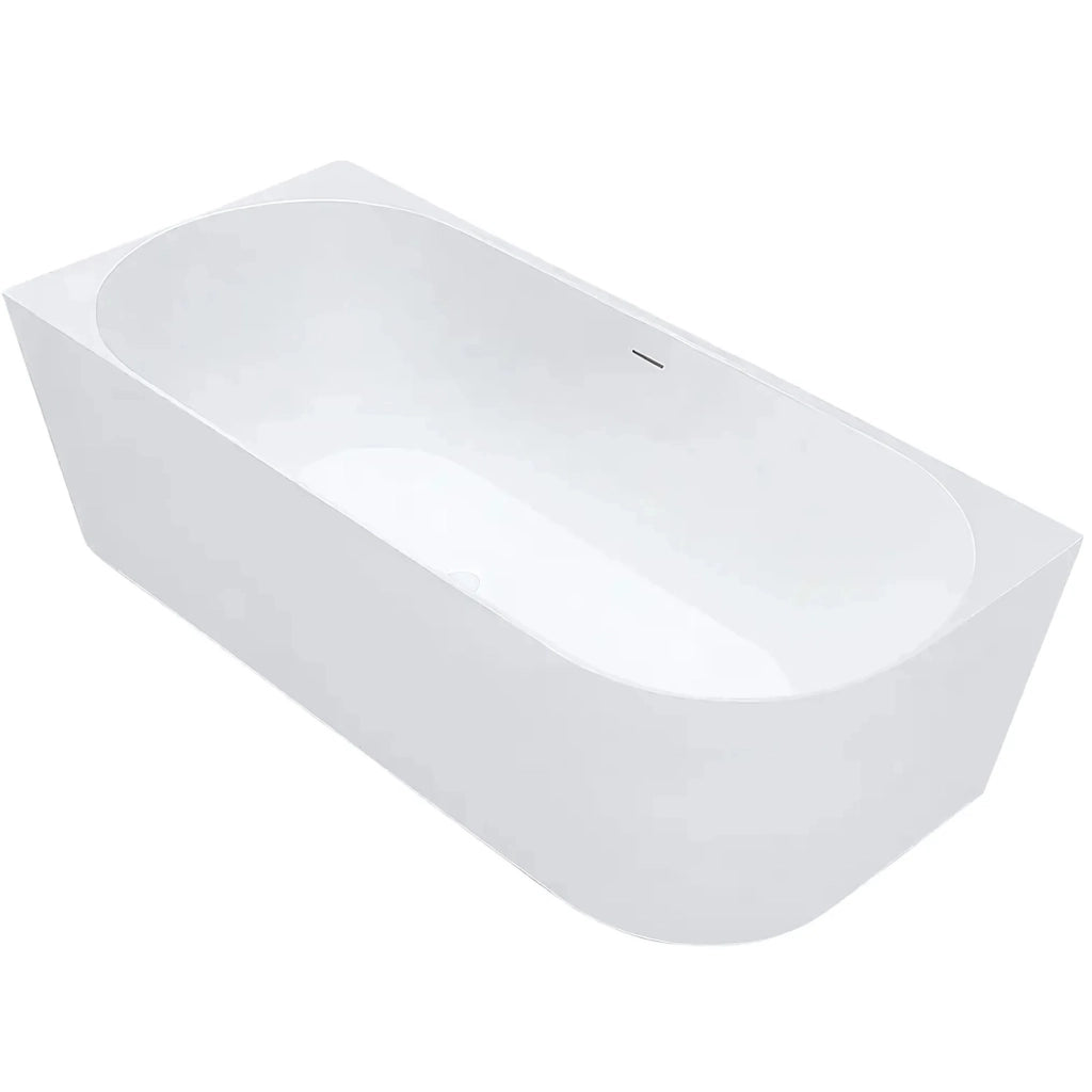 Vasca Da Bagno Angolare In Acrilico Bellanto Slim 170 Sinistra