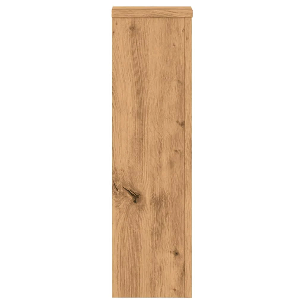 Portavasi mobili per fiori set da 2 fatti a mano legno ingegnerizzato marrone 02_0045288