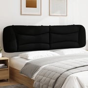 Cuscino Testiera Hvar Nero 200 cm in Tessuto 374618