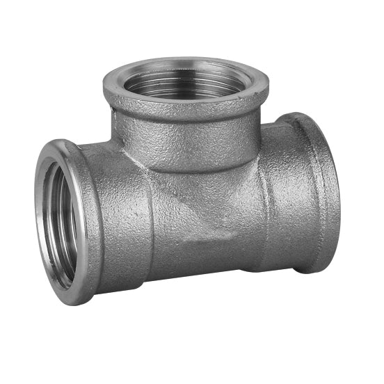 TEE FF IN OTTONE CROMO IBP- 1- IBP- pezzi 5