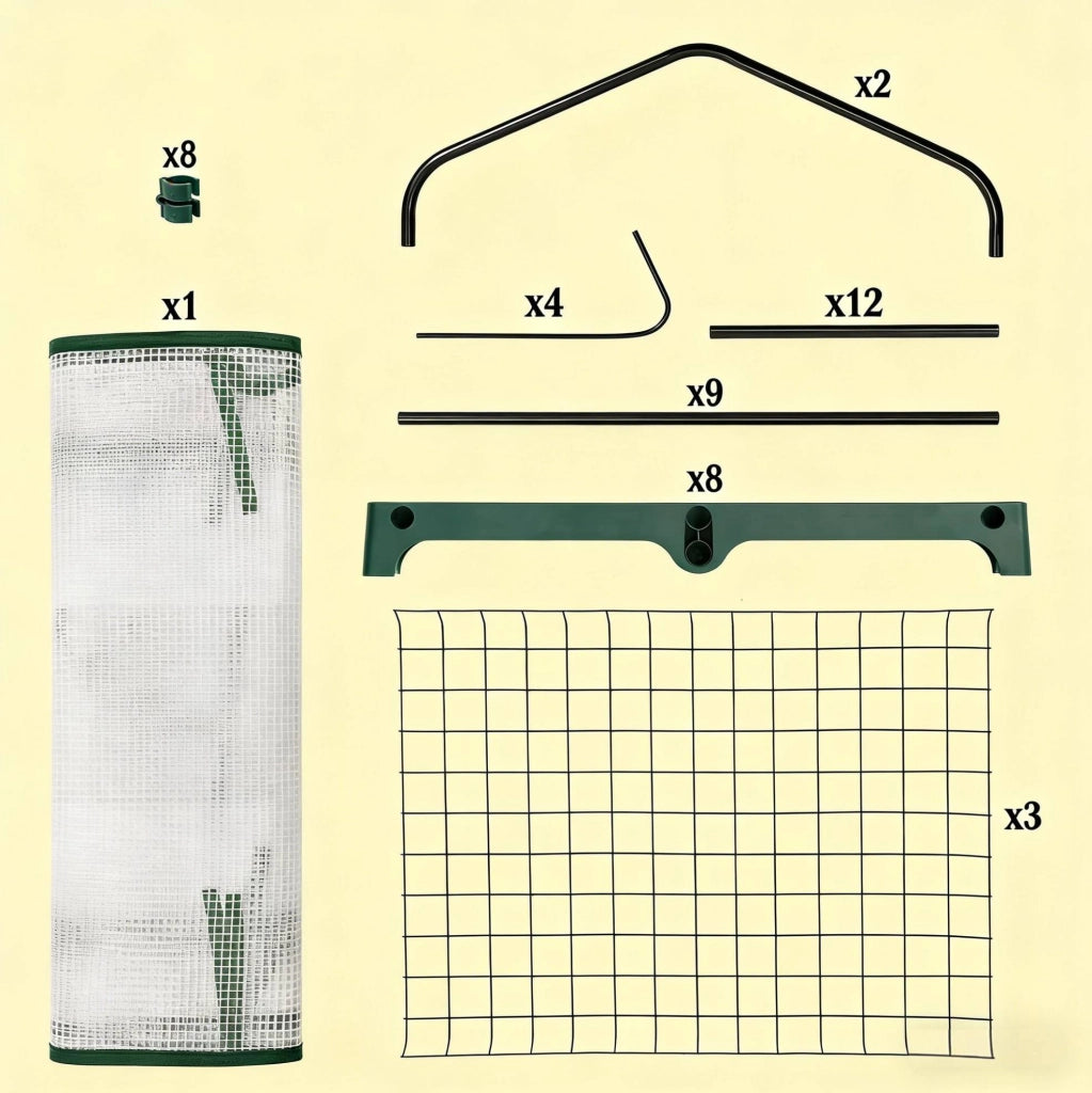 Serra compatta bianca con 3 ripiani, 69 x 49 x 125 cm