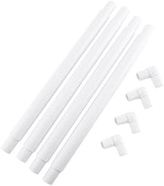 Framo per cucito - Struttura per cucito regolabile - Clipframe in plastica - Strumento per punto di croce - Punti Q Snaps - 20,3 x 20,3 cm - 43,1 x 43,1 cm - Quadro per cucito